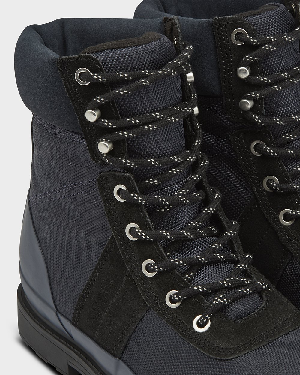 Hunter Ankle Çizme Erkek Lacivert/Siyah - Original Insulated Commando - Türkiye CI3972856